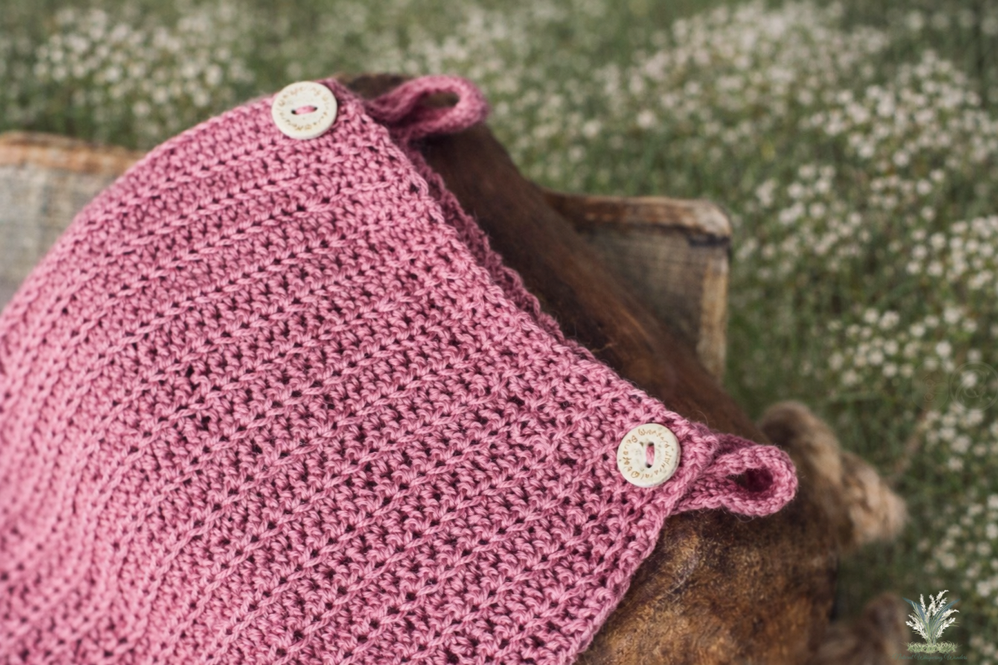 Oversized Newborn Romper RTS close match to Wisteria Lane.