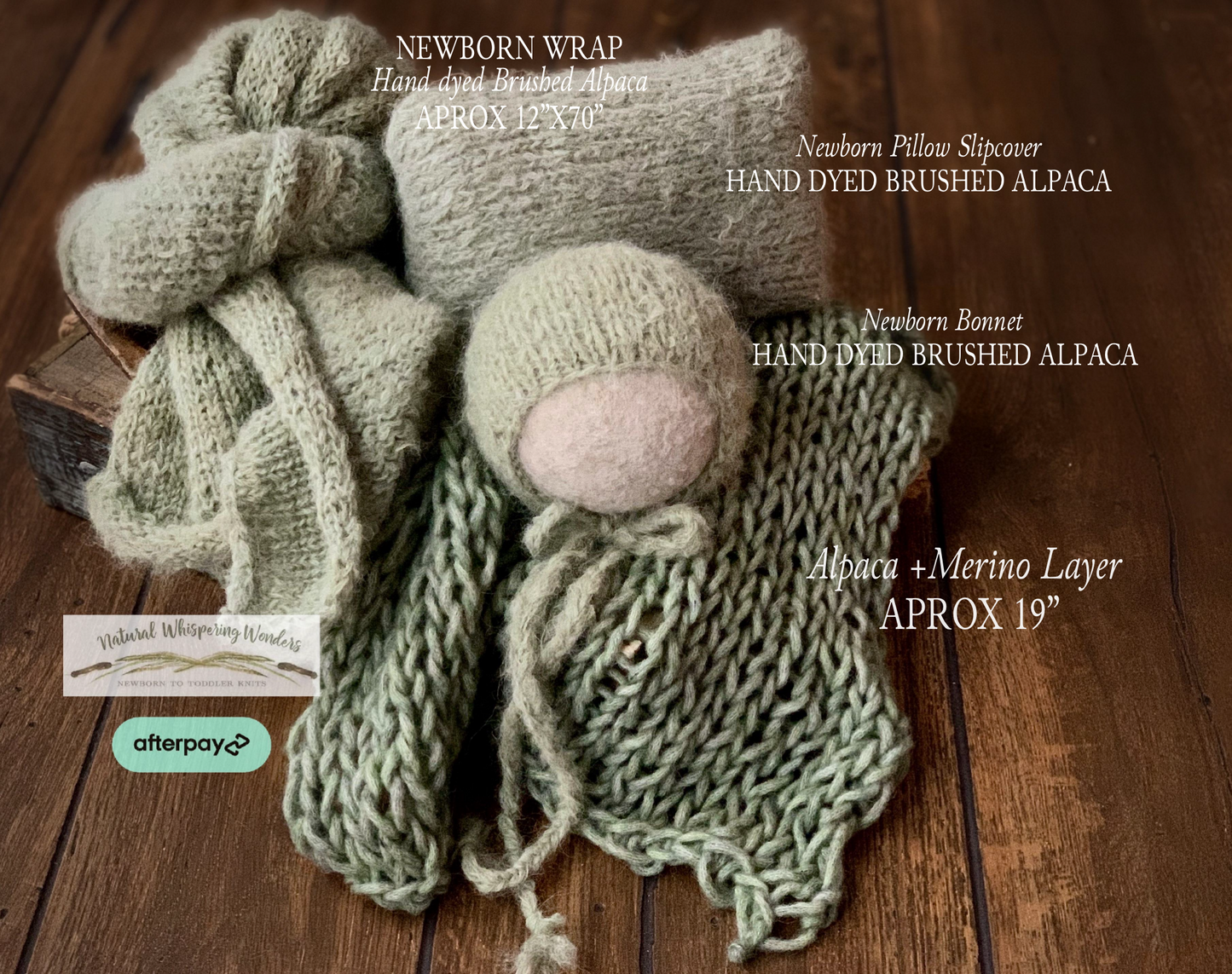 Layer+Wrap+Bonnet+Pillow Slipcover preorder succulent match