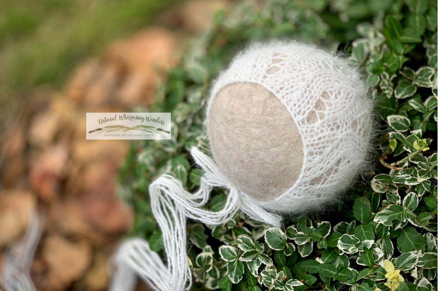 Angora newborn Bonnet rts