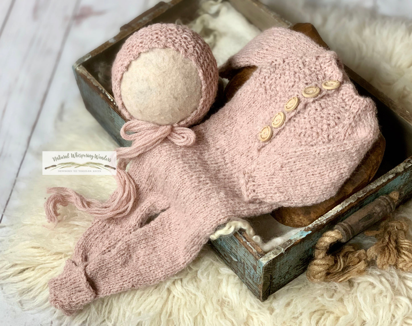 Signature Alina Sleeper Set newborn RTS