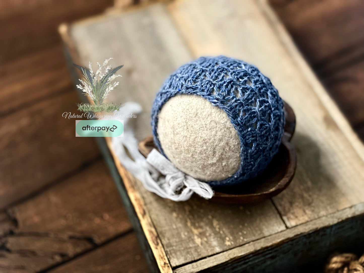 Newborn Bonnet Blue