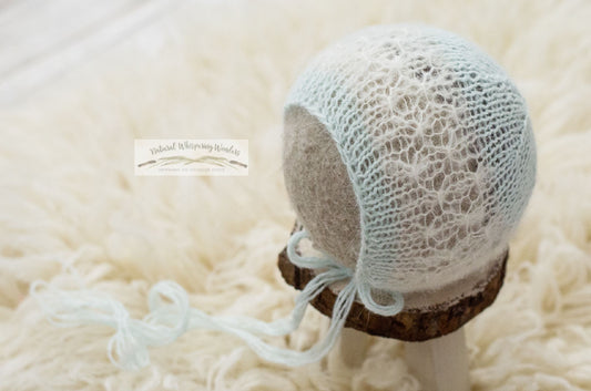 Newborn Bonnet Blue rts